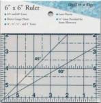 Square Up Ruler  6x6 INCH